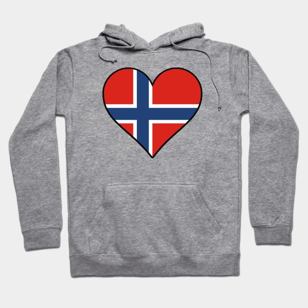 I Love Norway Hoodie by dustbrain